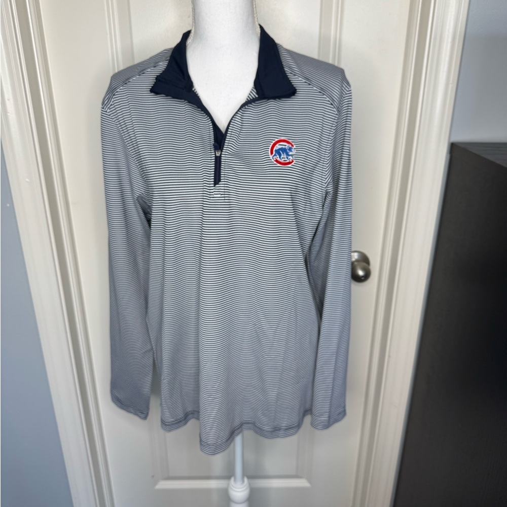 NWOT Cutter & Buck Chicago Cubs 1/4 zip size small